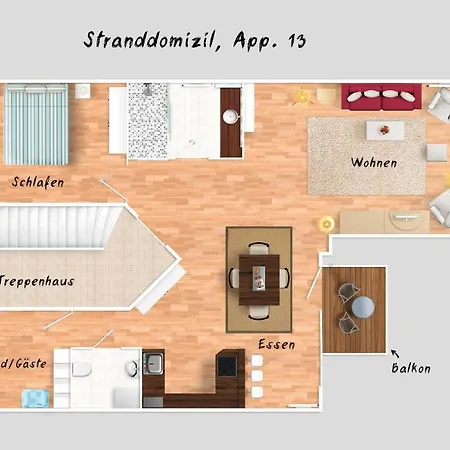 Stranddomizil Stranddomizil 13 Haffkrug